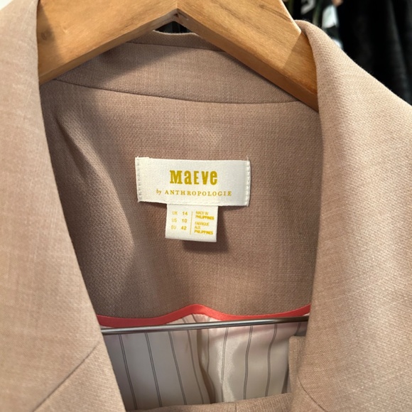 Maeve Double Breasted Suit Vest - Anthropologie - Picture 2 of 4